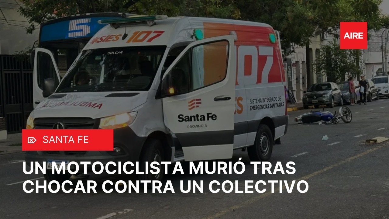 ACCIDENTE FATAL entre una MOTO y un COLECTIVO en pleno centro 🔴