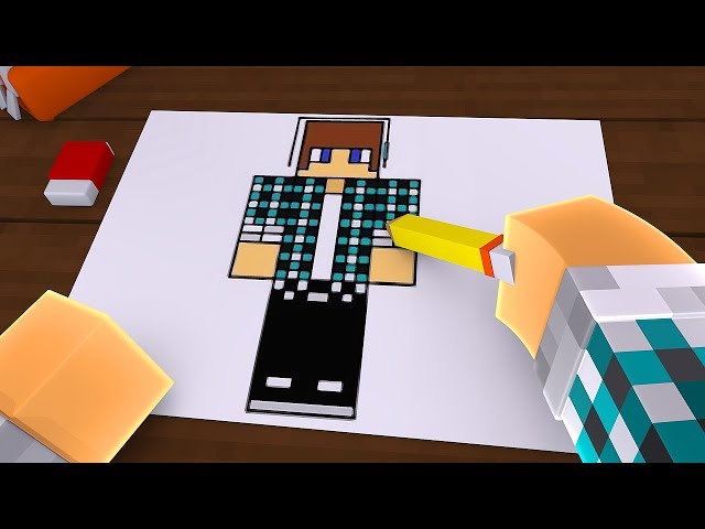 Minecraft G11: Desenhos do Minecraft.