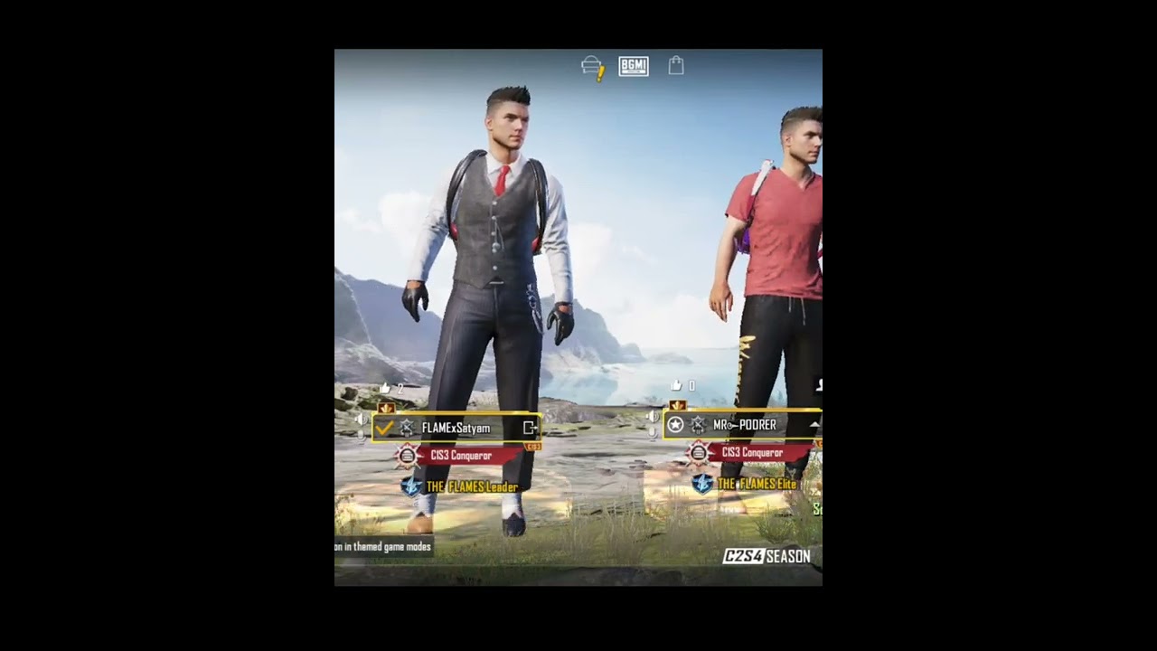 C1S3 Conqueror lobby entry effect 🔥|   