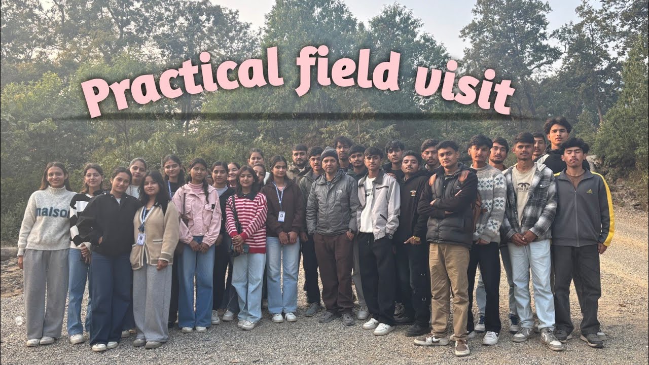 || Practical field visit || Sir lai birthday surprise. 😉 Environment 