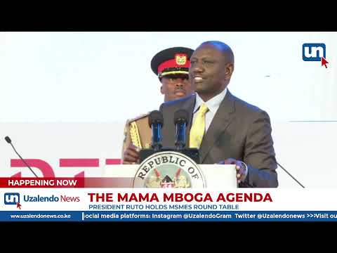 President William Ruto Full Commitments To Powering SMEs