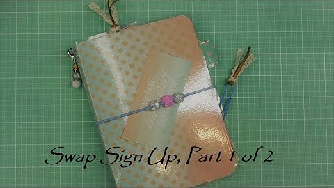 Laminated Travelers Notebook Tutorial, Part 1: Laminating the Cover & Other Pieces, Making Inserts!