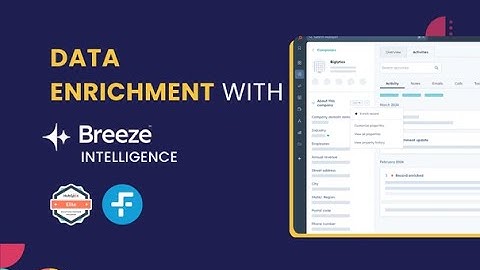 CRM Data Enrichment with HubSpot Breeze Intelligence