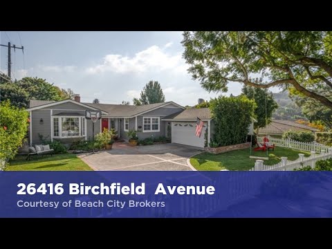 26416 Birchfield Avenue, Rancho Palos Verdes, CA home video tour