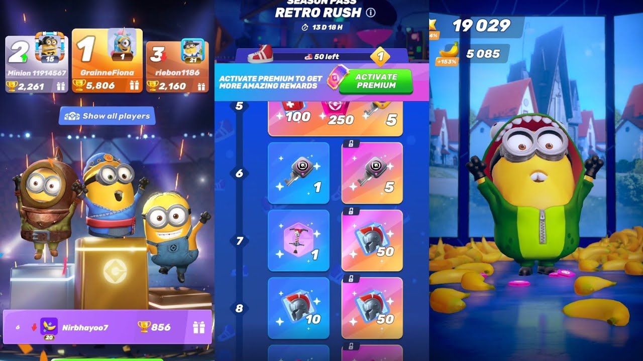 Dino gameplay | New Minion rush |