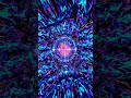 Neon Fractal Swirl Infinite Psychedelic Cosmic Journey Sacred Geometry Visions Cyberpunk