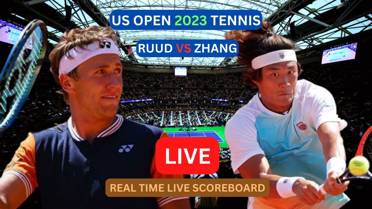 Casper Ruud Vs Zhizhen Zhang LIVE Score UPDATE Today US Open Tennis 1/32-Finals Game Aug 30 2023