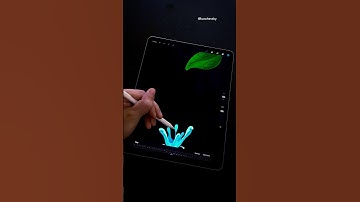 Easiest way to animate water splash in Procreate 💦 #procreate #animation