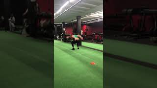 Triple broad jump