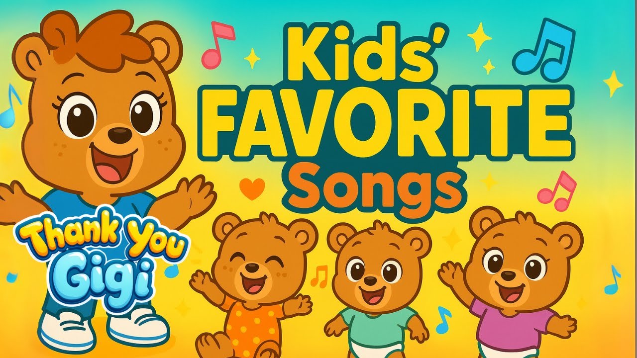 “Sing • Dance • Giggle • Wiggle 🎵💕 The Best Kids Songs with Thank You