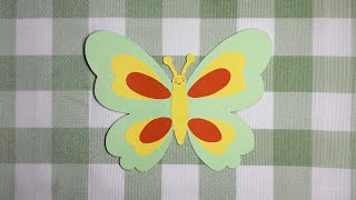 Easy DIY Butterfly Craft for Kids (Printable Template) – Spring Project