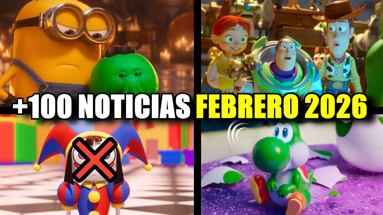 +100 NOTICIAS ANIMADAS de FEBRERO 2026