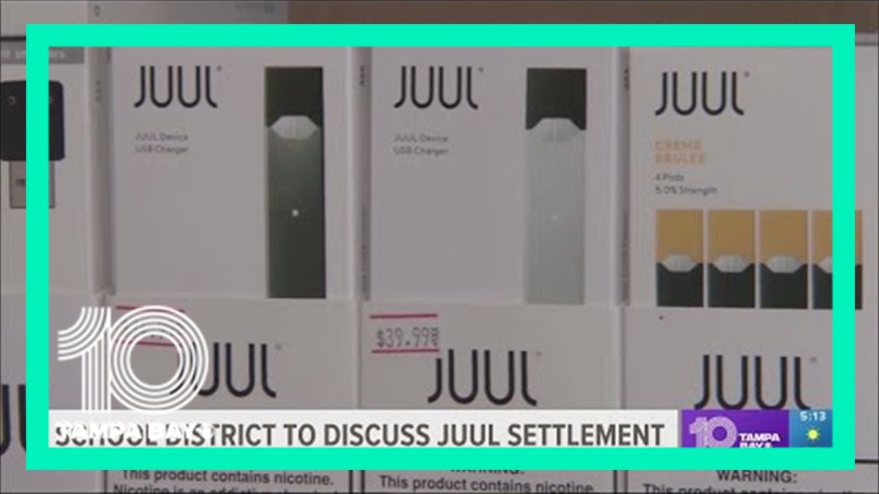Hillsborough School District to discuss settlement with Juul - YouTube