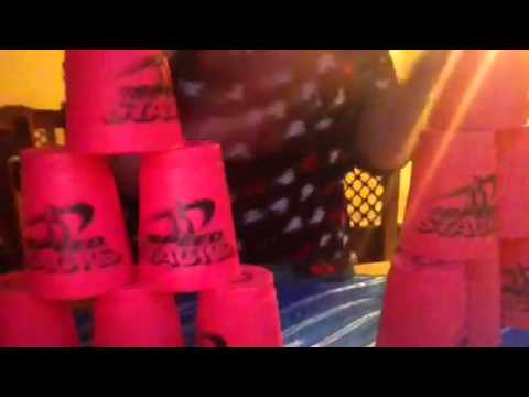 Speed stacking cycle 10.14 (best on camera