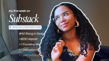 How I Got My First $250 On Substack (you just have to show up)