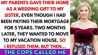 My Parents Gave Their Home As A Wedding Gift To My Sister, Even Though I Had Been Paying Their