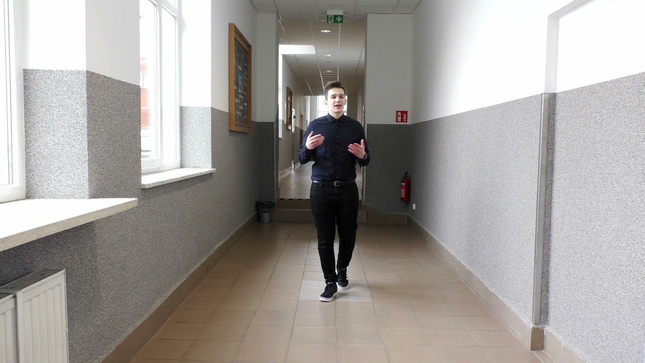 Elektronik pokazany przez Mateusza