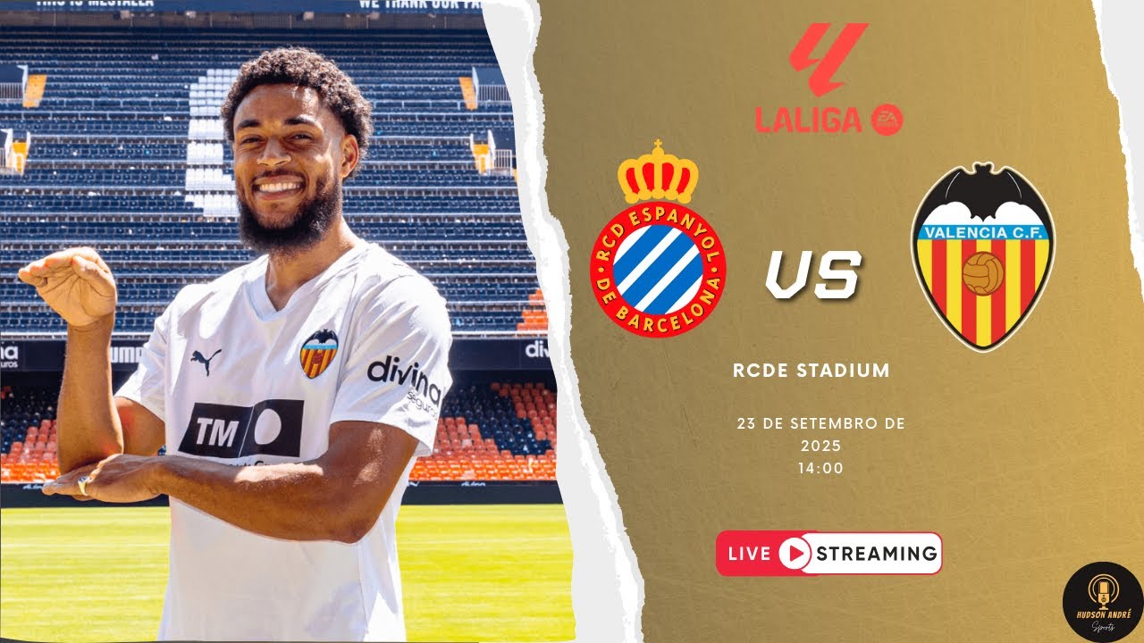 AO VIVO : 🎥 Espanyol x Valência AO VIVO | La Liga 2025 6ª RODADA - YouTube