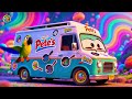 🚐🐦 Race Van With Parrot Pete 🌈✨ | Fun Speed Adventure for Kids | Learn Vehicles, Colors & Movement