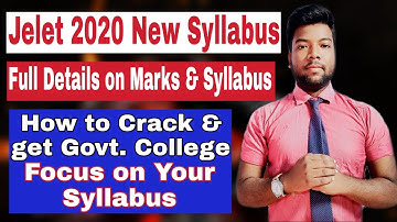 Jelet 2020✔New Syllabus👍|| How to Crack & Get Govt College😎|| Full Details on Marks & Syllabus.