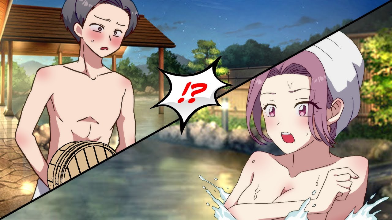 [Manga Dub] At a company trip that I was forced to participate in, we went to the hotsprings and...
