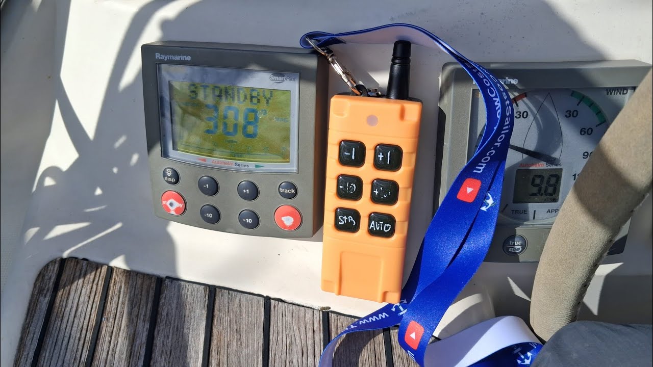 Mando para piloto automático low cost