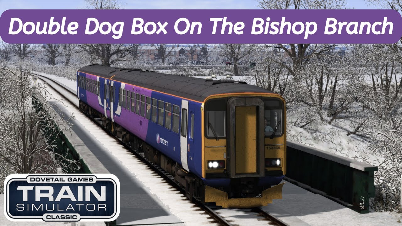 DOUBLE Dog Box | Class 153 EP | Bishop Auckland To Darlington | Train Sim Classic