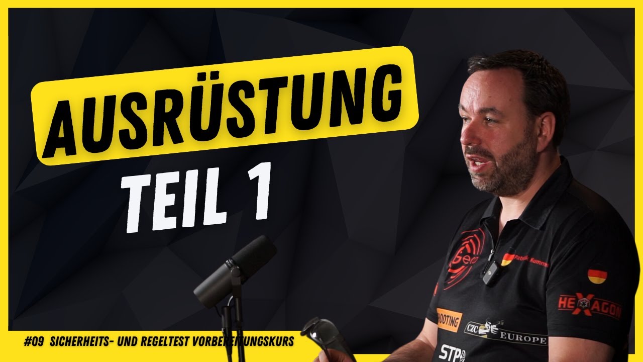 🚨 Nicht ohne...  auf den Schießstand! Equipment für SuRT und IPSC | Patrick Kummer