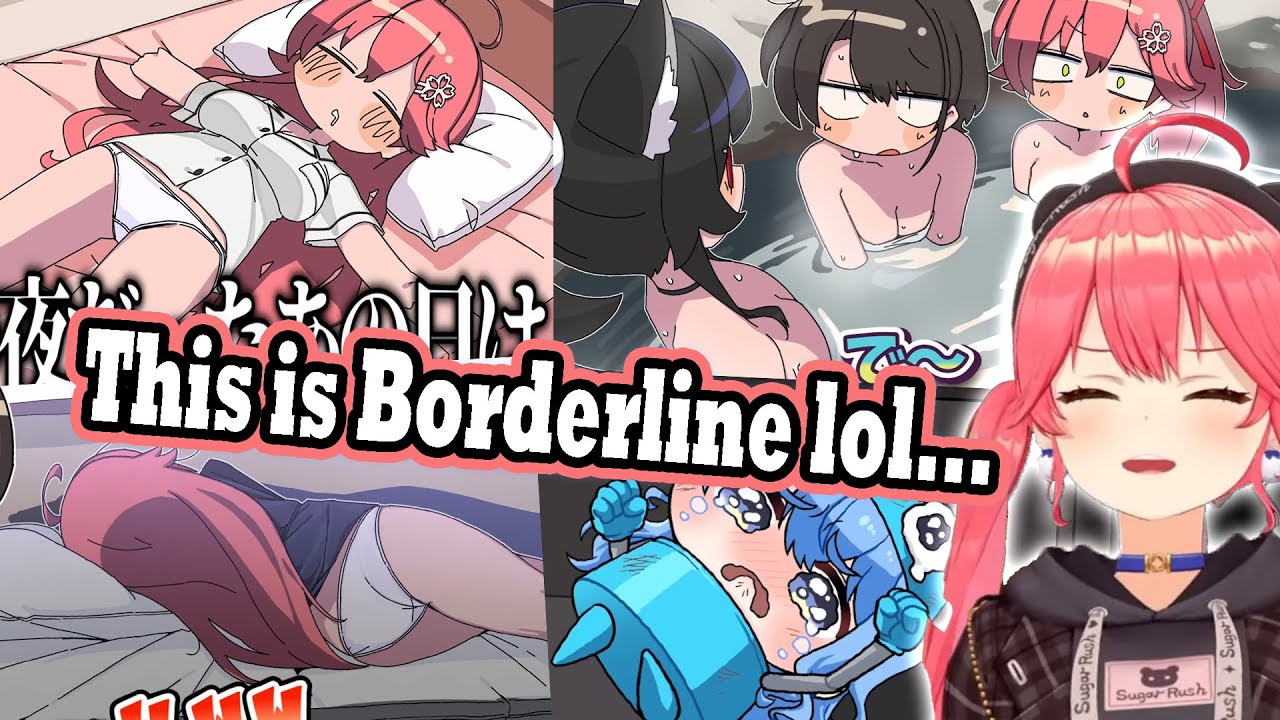 Miko Died Laughing Watching the R.E.P.O & MioSubaMiko Trip Hand-Drawn Fan-Animation !