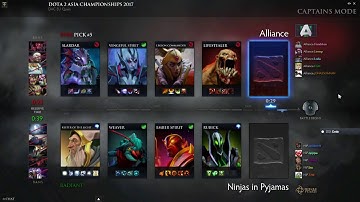 Alliance vs Ninja in Pyjamas (NiP) DAC 2017 Game 3
