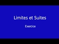 Limites et Suites Exercice 2   http://www.mathsprofessor.com