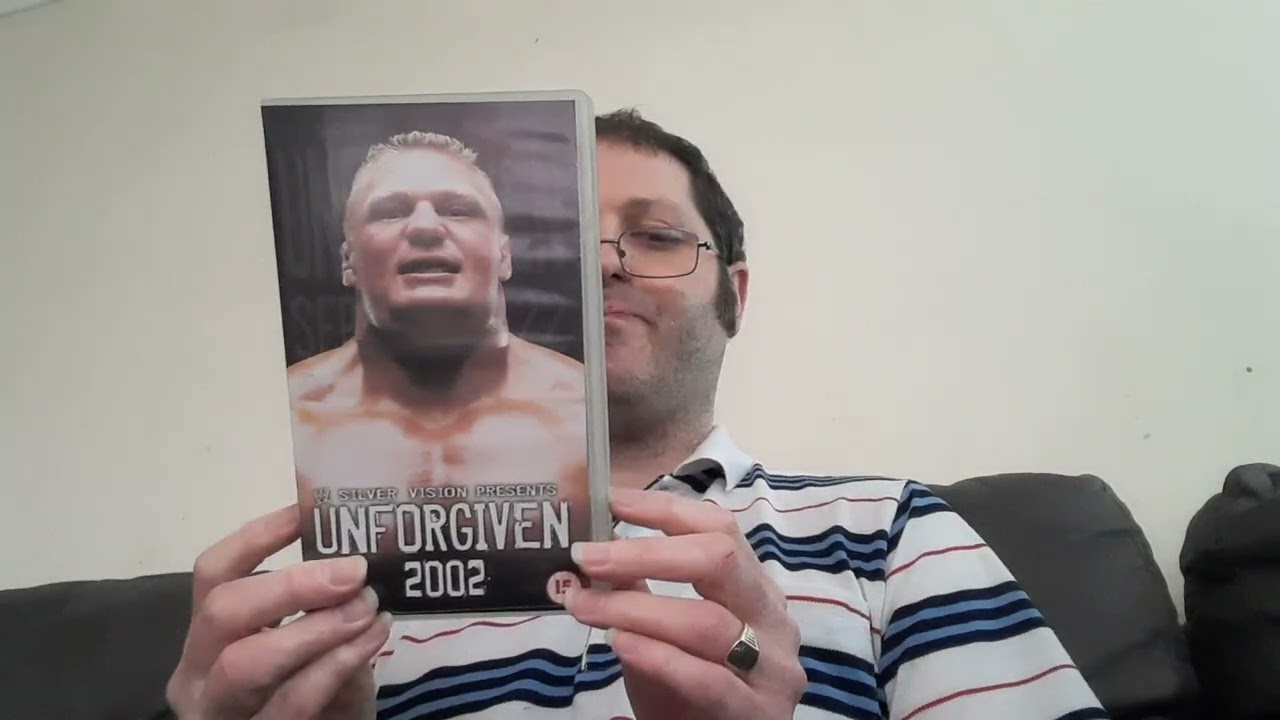 Gum chewing and showing my old wrestling videos 