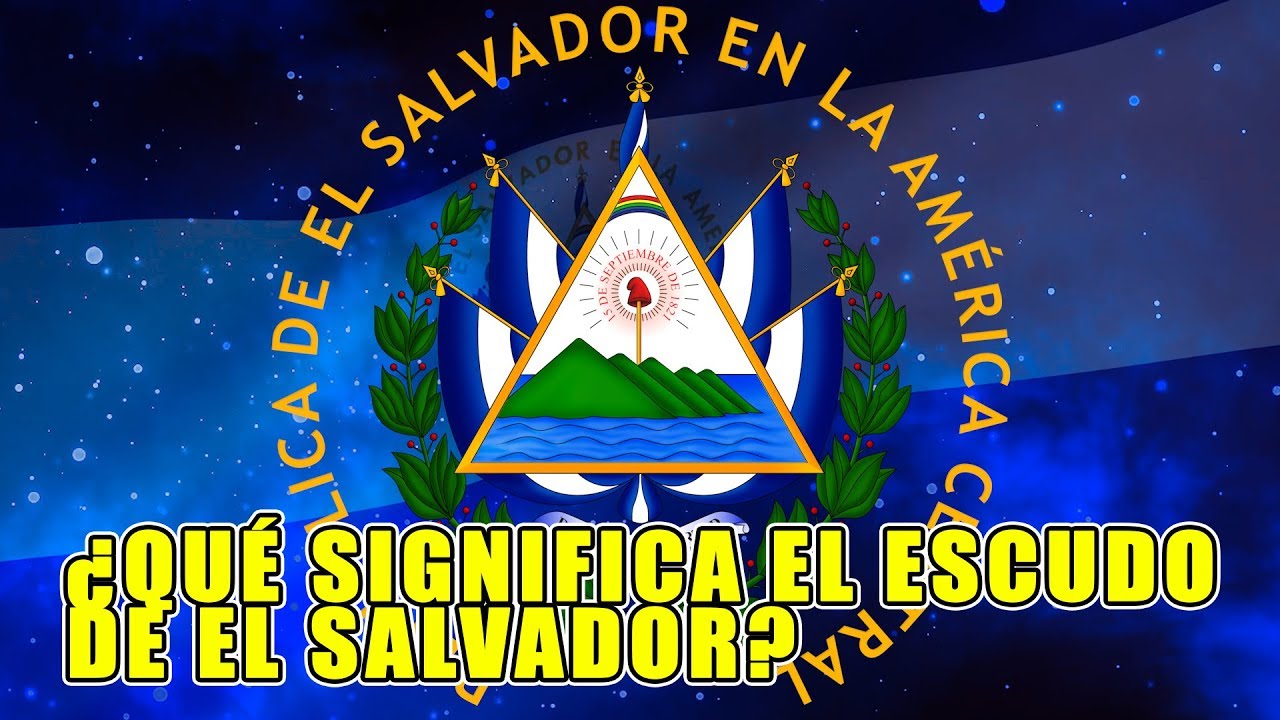 Escudo Nacional de El Salvador con 110 años | guanacos