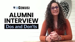 Alumni Interview Dos and Don'ts
