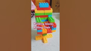Rolling Chair with Blocks💺 😎 🤣 #shorts #youtubeshorts #viral #block #trending #funny