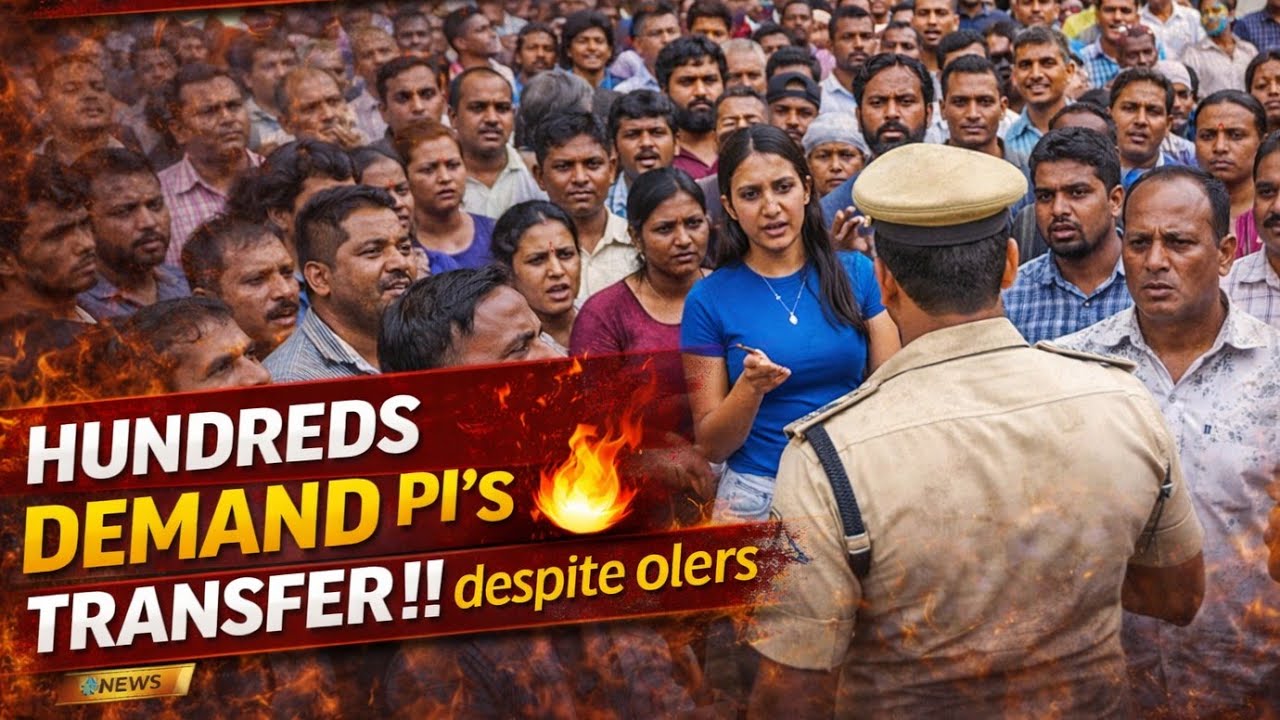 Hundreds of Colva villagers gathered at police station, demand transfer of PI despite earlier orders