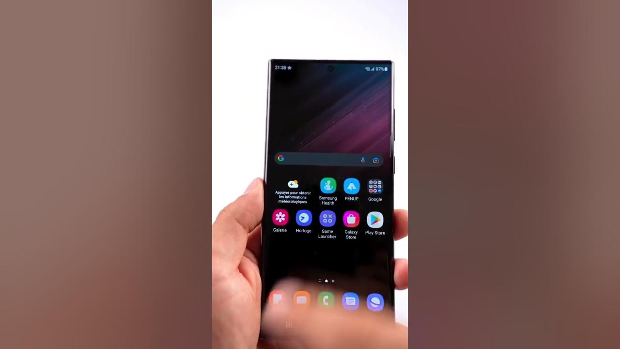 Le BOUTON CACHÉ dans les téléphones SAMSUNG