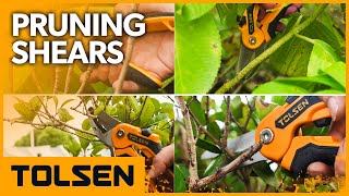 TOLSEN Pruning Shears Tutorial: A Beginners Guide