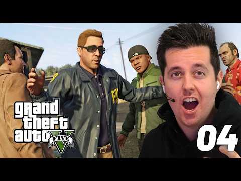 GTA V Story Mode before GTA VI - Part 4 - The FIB is going crazy