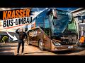 Profi baut 2 Jahre! Setra Bus wird STEALTH Wohnmobil 😱 Innenstadt 5* Camping auf Busparkplätzen