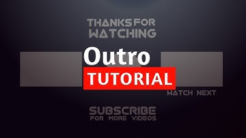 How To Create Outro Template | Pixellab | KineMaster | Tutorial
