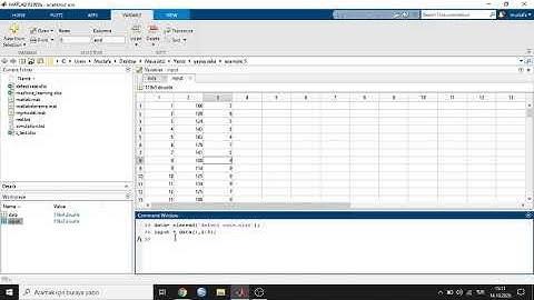 Matlab Yapay Sinir Ağları (Neural Fitting Tools)