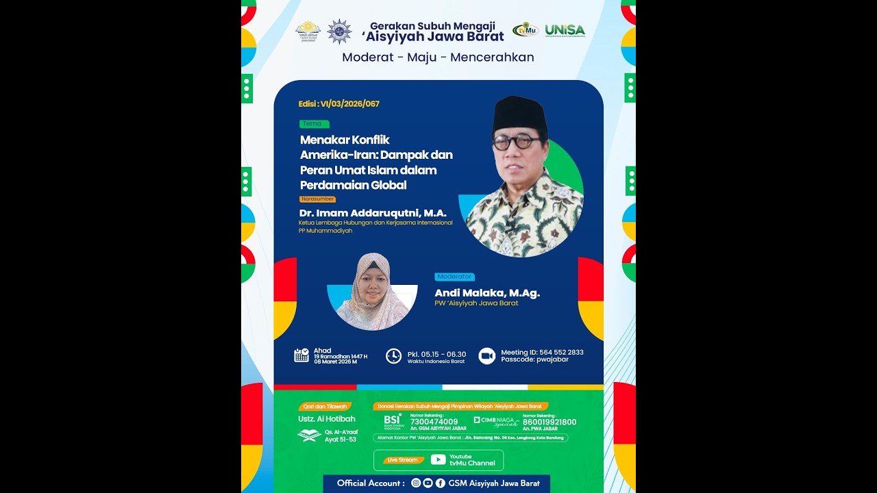 GSM | Menakar Konflik Amerika-Iran: Dampak dan Peran Umat Islam dalam Perdamaian Global