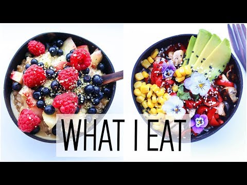 What I Eat in a Day  Healthy, Easy & Vegan Meals!