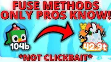 New *BEST* Fuse Methods on Pet Simulator X Christmas 2022 Event Update (Roblox)