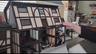 Progress on the 'Worst Dolls House' and my 24th Scale Tudor Inn