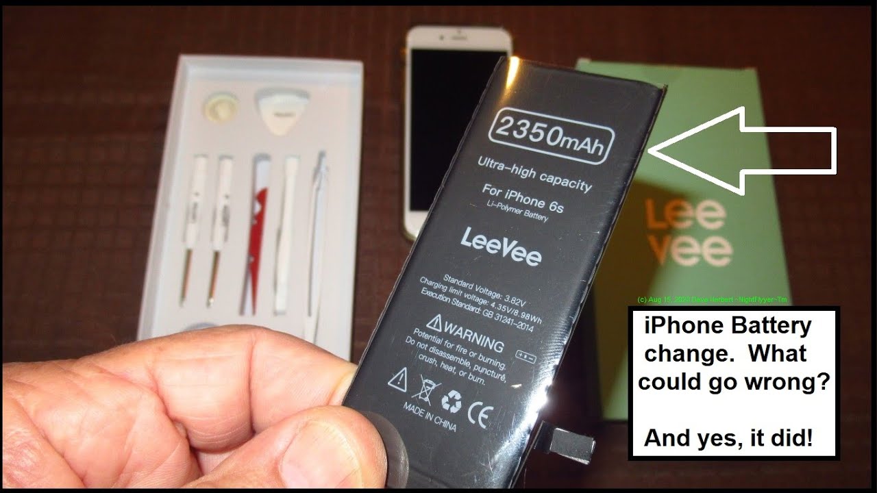 iPhone Battery change. Is it as easy as the ads say it is? What could