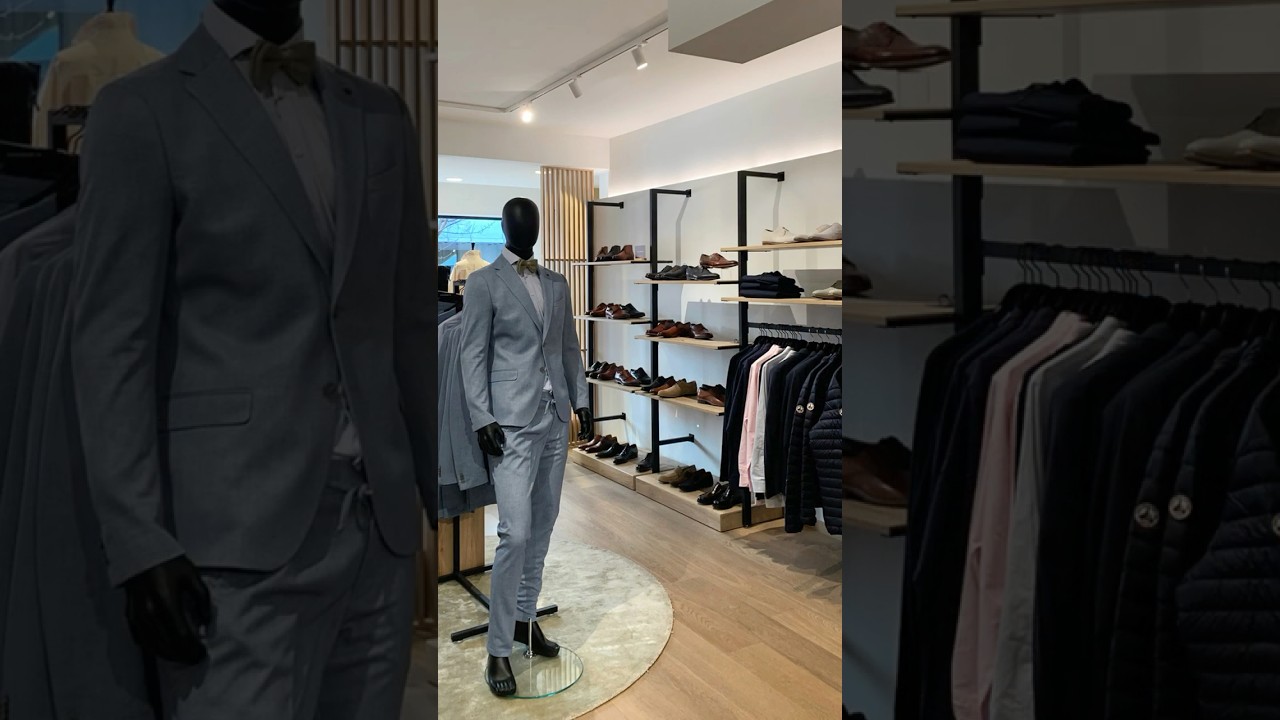 Retail Design Ideen | Boutique Design | Herrenmodegeschäft 