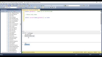 How to return only the Date from a SQL Server DateTime datatype