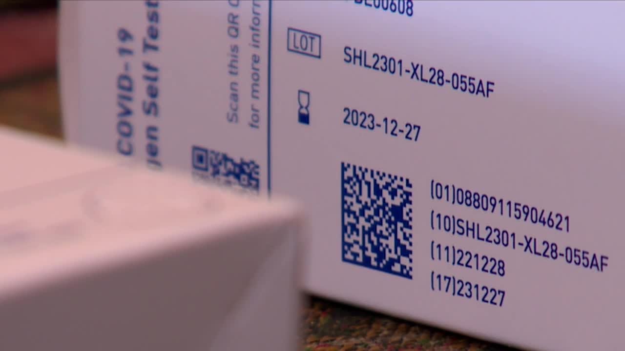 Man says free COVID tests sent by government expired